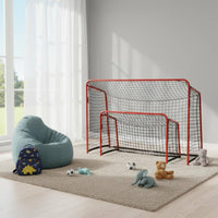 Soft Hockey Goals Easy to Set Sports Activities Netting for Practice