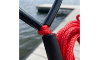 Tow Rope with Handle Coiled Water Ski Rope Braided for Wakeboarding