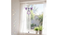 Angel Wind Chime Elegant Design Metal Angel Suncatcher Long-Lasting for Garden