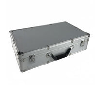 Metal Equipment Carrying Case Lockable Aluminum Briefcase Metal Equipment Box Secure Lock Hard Shell Instrument Case for Travel