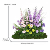Synthetic Garden Floral Arrangement Wedding Flower Decor House Decoration for Event