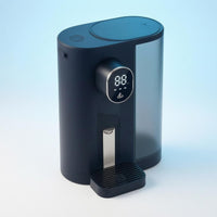 Rechargeable Mouthwash Dispenser LED Display Electric Mouthwash Dispenser Bathroom Accessory Translucent Reservoir Push Button