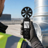 Smart Sensor ST8816 Anemometer with Large Vane for Wind Speed and Air Volume Measurement