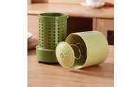 ABS Plastic Manual Fruit and Vegetable Dehydrator Twist Top Manual Salad Drainer Compact Design Food Prep Tool Bisphenol A-Free Safe
