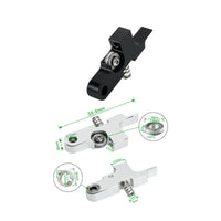 Extruder Lever with Wheel Aluminum Extruder Handle with Spring Printer Part Compact for Makers, 3D Printing