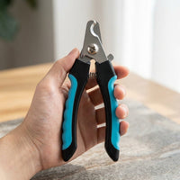 Nail Clippers with a Built-in Nail File for Dog Grooming, Stainless Steel Clippers for Poodles, Cat Nail Clippers to Avoid Over-Cutting