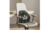 Cushion with Wooden Beads Ergonomic Beaded Cushion Ventilated Mesh Back Support Pad for Drivers, Office Workers, Long Commutes