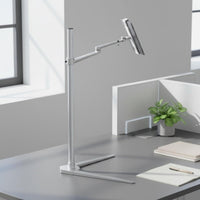Adjustable Tablet Floor Stand Aluminum Alloy Construction Sofa Side Tablet Stand for Living Room
