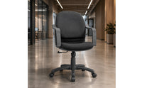 Ergonomic Office Chair Casters Office Chair Cushioned Seat Seating
