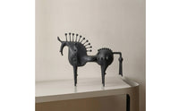 Horse Figurine Matte Horse Sculpture Abstract Decor for Home Stylists, Art Collectors, Living Room, Entryway, Bookshelf