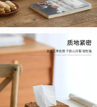 Handwoven Rattan Tissue Box for Home, Office, Car