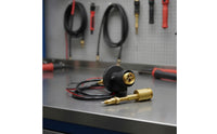 Welding Torch Flange Base Portable Welding Panel Socket with Flange Base Cylindrical Hardware for Welders