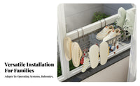 Window Sill Dehumidifying Shelf Screwless Installation Glass Panes Ill Clothes Dryer Space Saving Balcony Shoe Dryer for Homeowners, Commuters