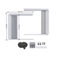 Window Air Conditioner Louver Baffle ABS Air Conditioning Vent Deflector Fits