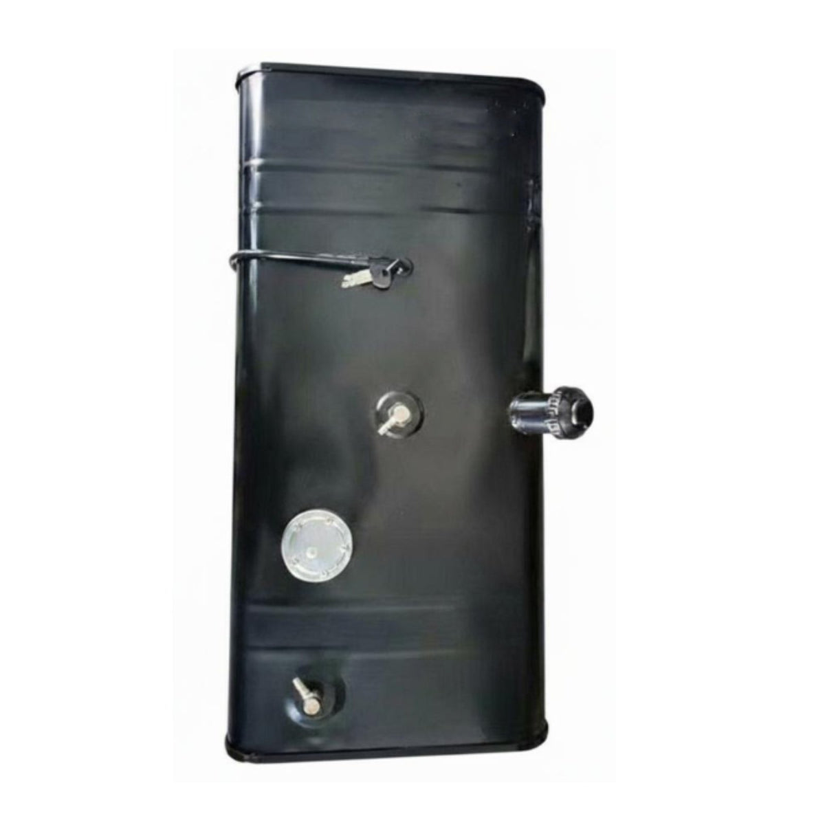 Heavy Duty Truck Auxiliary Fuel Reservoir Large Capacity Auxiliary Reservoir Long-Lasting Construction for Farmers, Mechanics, Trucks