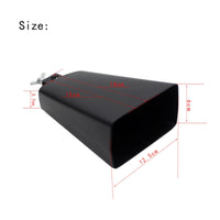 Easy Mounting Metal Cowbell Loud and Clear Sound Mountable Cowbell Long-Lasting Construction for Drummers, Percussionists