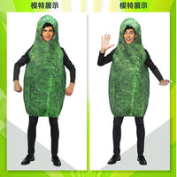 3D Cucumber Costume for Adults - Cosplay Party Outfit
