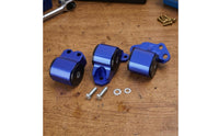 Engine Mount Bracket with Bolts Compatible Mounts Corrosion-Resistant Bolt-on for Mechanics, Garage