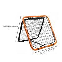 Multi-Purpose Soccer Rebound Net Sturdy Frame Solo Passing Training Aid High Resilience Soccer Passing Training Aid Portable Design for Players, Beginners
