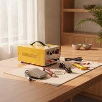 Jewelry Point Welding with Foot Pedal 200W Electric Intermittent Point Welding Compact Fusing Machine for Workshop