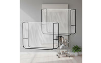 2 Pieces Clear Salon Chair Cover Stain-Resistant Salon Chair Cover