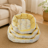 Pet bed set of 3, fluffy pillow for small to large pets, pet basket sofa 50-60cm, cuddly