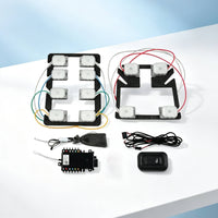 Massage Kit Universal Automotive Parts Low-Profile for Commuters, Long-Distance Drivers