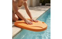 Expanded Polypropylene Material Electric Swimming Training Board Curved Design Floating Training Board Buoyant Electric Kickboard Easy to Clean for Children, Pool