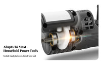 Electric Drill Saw Converter Wide Compatibility Electric Drill to Saw Attachment Adapter Set High-Strength Drive Shaft Reciprocating Saw Adapter