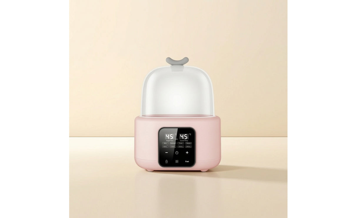 Allall-in-1 Warmer and Sterilizer Multifunction Baby Bottle Warmer Compact Bottle Sterilizer Defrost for Nursery
