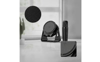 Wireless Bluetooth Speaker with Handheld Audio Input Multi-Function Speaker with Phone Stand Compact Karaoke Machine Hands-Unrestricted for Streamers