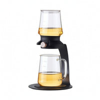 Glass Tea Maker with Dispenser Borosilicate Tea Maker with Infuser Modern for Kitchen