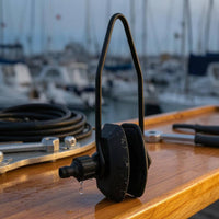 Fresh-Water Outboard Flusher Stainless Steel Clamp-Style Motor Flusher Rubber Pads Marine Motor Flushing Device