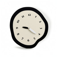 Nordic Wall Clock Irregular Minimalist Wall Clock Clear High-Contrast for Living Room, Bedroom
