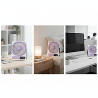 Portable Fan with Fold-out Stand Compact Personal Fan with Stand Slim Foldable for Students, Office, Dorm Room