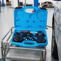 10 Pieces Removal Tool Kit Aluminum Alloy Wrench Kit Socket-Style Cup Wrench Set for Home Mechanics