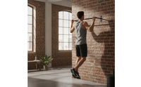 Wall-Mounted Pull-up Bar Indoor Wall-Attached Pull-up Bar Heavy-Duty for Home Gym, Garage