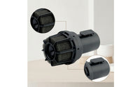 Noise Reduction Wet Dry Vacuum Muffler with Foam Quieter Vacuum Muffler Compatible Accessory Slim for Workshop