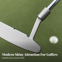 Putting Tool Head Practice Aid Blade Putting Tool Head Putting Instructor Ambidextrous Design Long-Lasting Zinc Alloy
