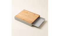Board with Trays Bamboo Board with Tray Space-Saving for Kitchen