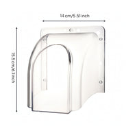 Transparent Safeguard Cover with Mounting Holes Weatherproof Entry Chime Weather Cover Waterproof Guard Functional