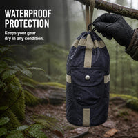 Drawstring Cinch Backpack for Outdoor Sports, Camping, and Travel - Lightweight & Waterproof Storage Bag