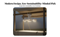 Double Charging Solar Camping Fan Light Multiple Lighting Modes Rechargeable Tent Light Fan Battery Level Indicator for Hiking, Beach
