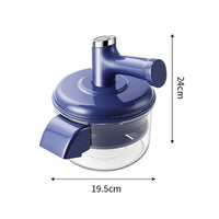Powerful Engine Fruit Peeling Machine Easy to Clean Electric Fruit Skin Remover Detachable Design Garlic Skin Remover