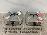 酒店不锈钢酒精炉子小火锅家用户外宿舍锅仔单人干锅套装固体液体