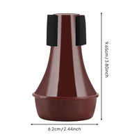 Trumpet Practice Mute Reduces Volume Trumpet Mute Material Musical Instrument Accessory for Students, Beginners, Apartments, Dorms