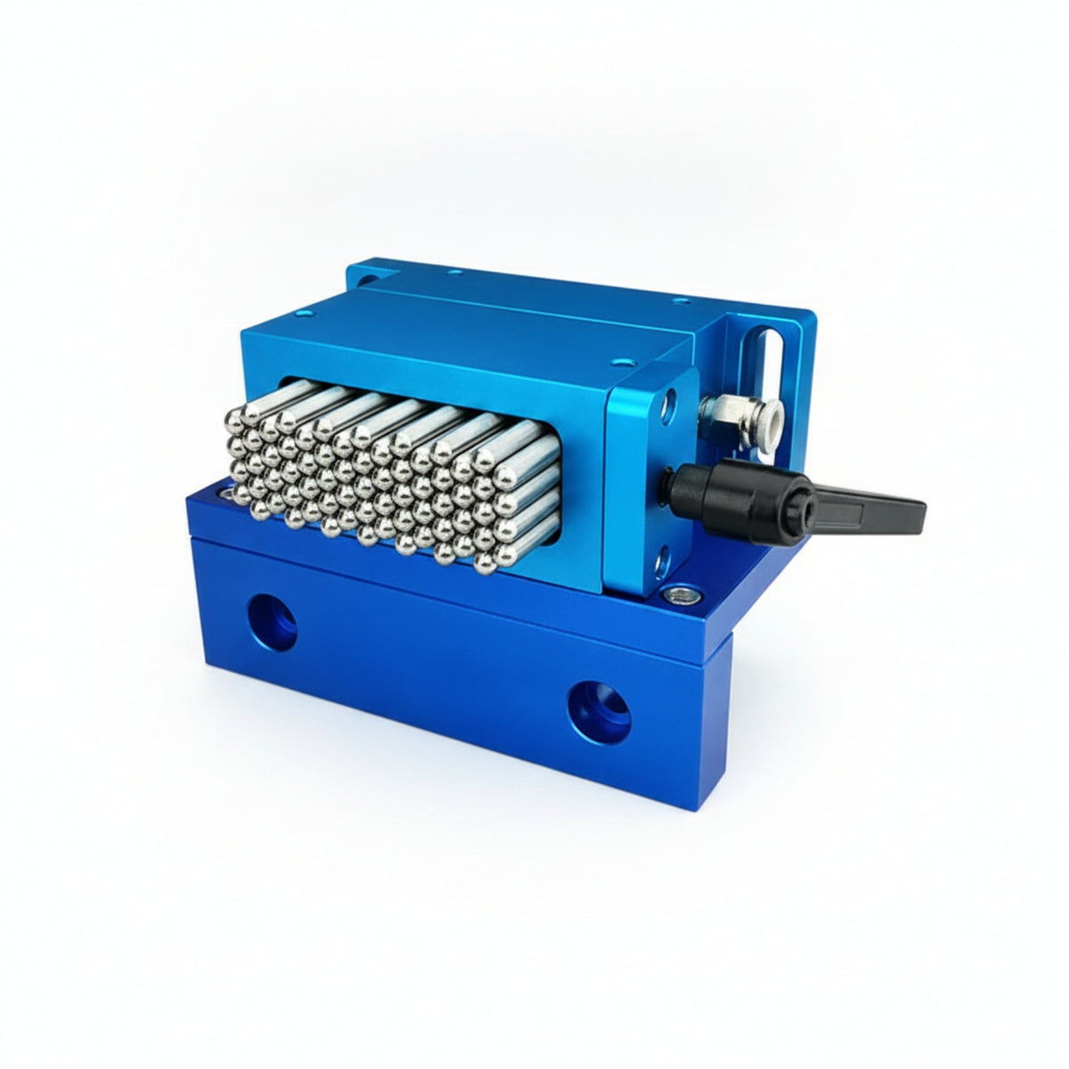 Flexible Clamping Fixture with Steel Pins Bench-Mounted Pin Clamp Compact Workholding Fixture Spring-Loaded for Machinists, Engravers, Laser Marking