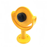 Yellow 25mm Tiltable Mini Prism for Total Station Surveying and Monitoring