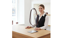 Bag Display Stand Sturdy Construction Retail Bag Display Stand Thickened Base Stainless Steel Purse Rack for Boutique Owners, Boutiques