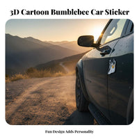 3D Metal Bee Decoration Personalized Decoration Wasp Car Body Decoration Self 3D Bee Decoration for Auto Modifiers, Hobbyists, Fenders, Trunk
